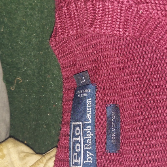 Vintage polo ralph lauren. 90s thin cabled 100 percent cotton ultra comfy crew - Picture 2 of 3